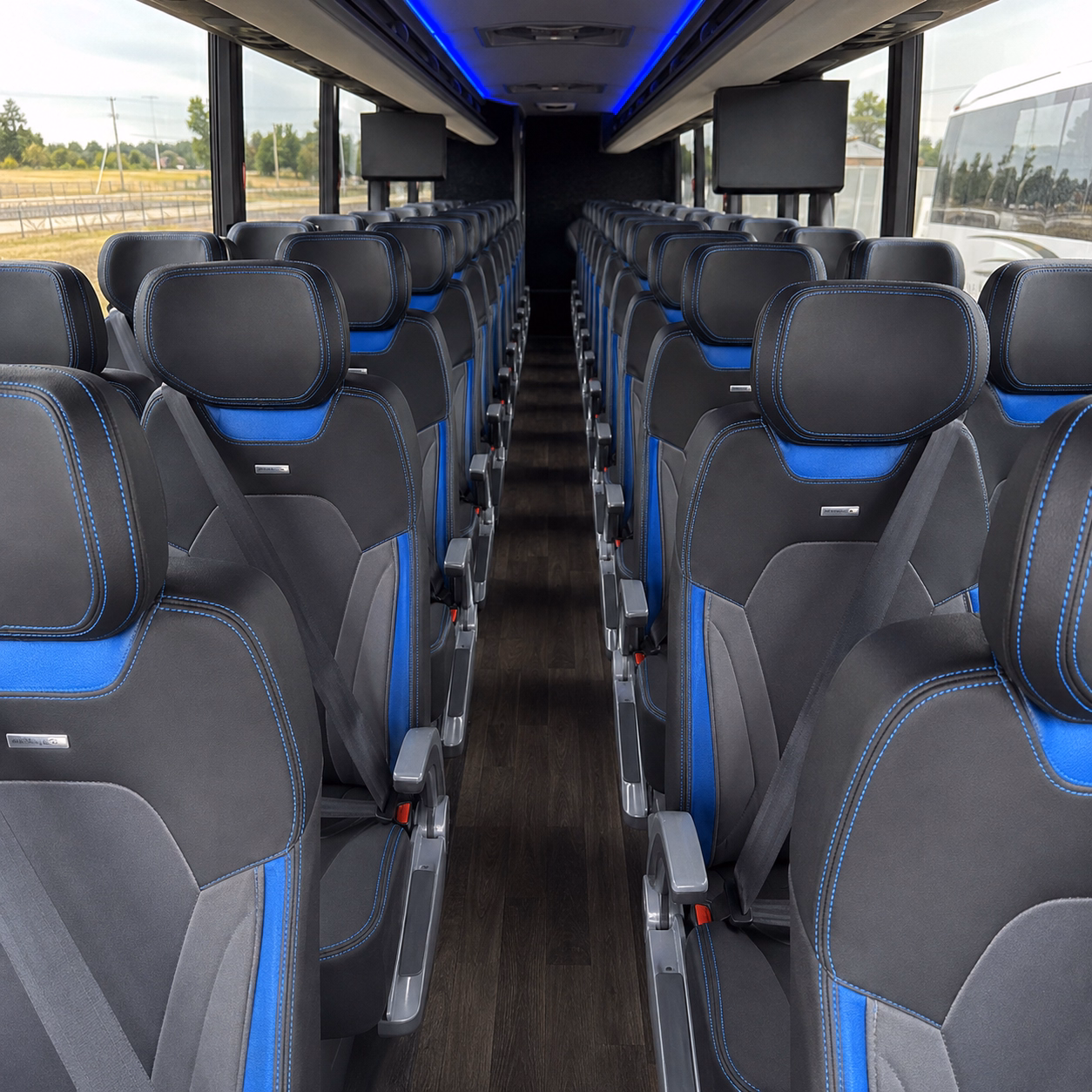 peoria rent a long distance charter bus in peoria