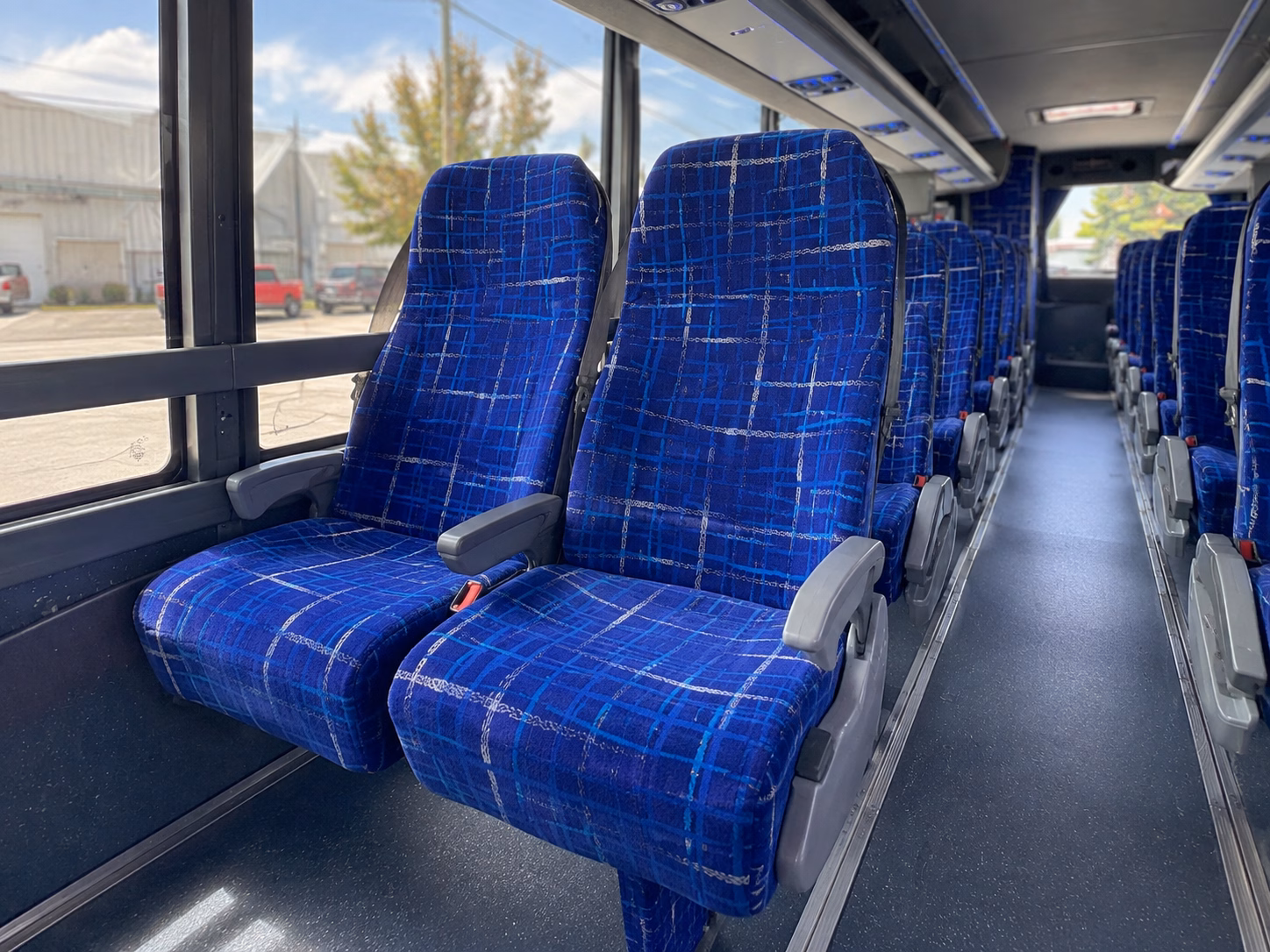 phoenix charter bus rental inside