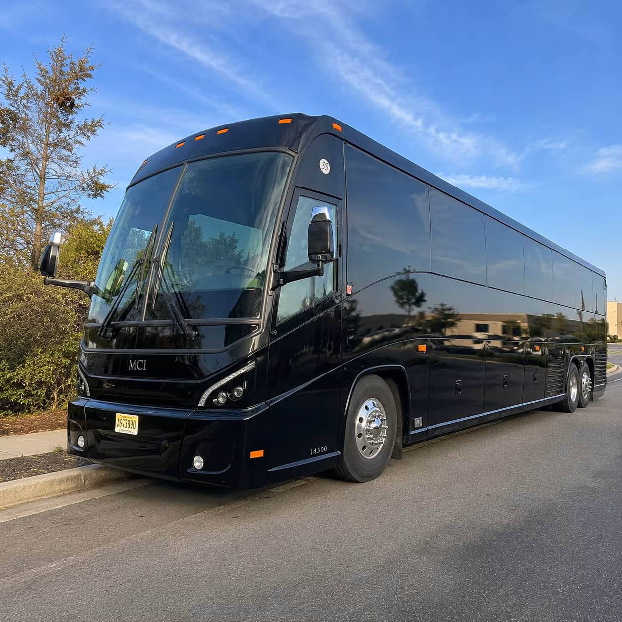 surprise charter bus rental exterior