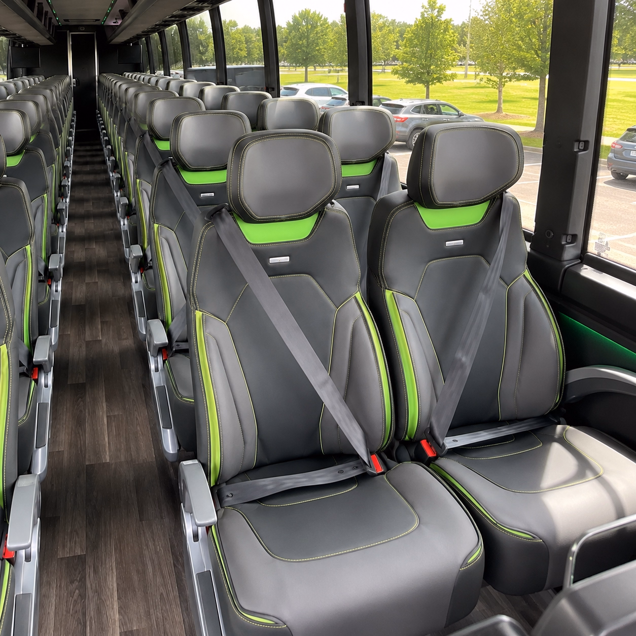 tempe concert transportation onboard seating